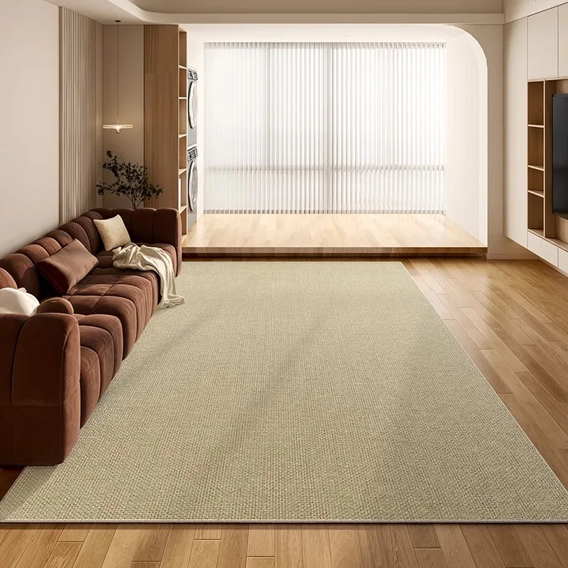 

Retro Living Room Carpet Light Luxury High-end Sofa Coffee Table Floor Mat Japanese Wipeable Bedroom Decorative Rug Ковер Tapis