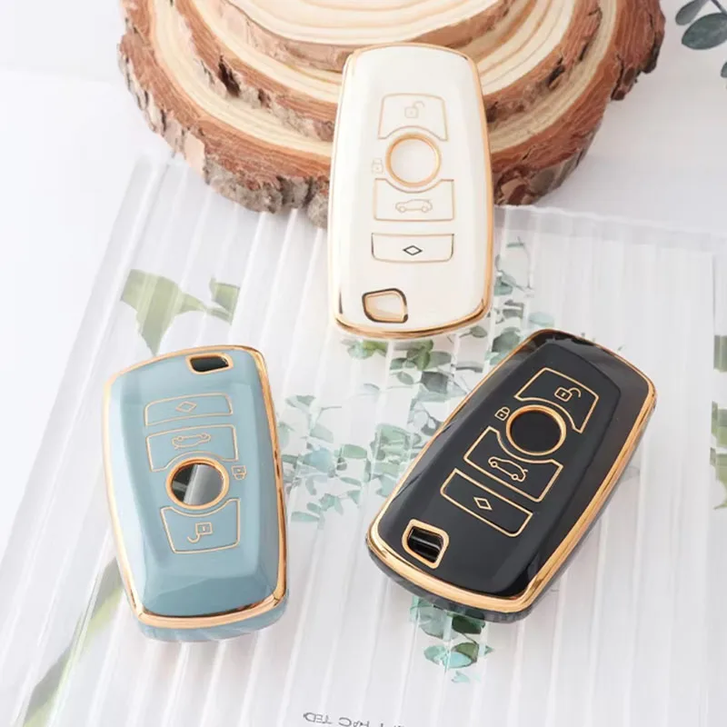 

New Soft TPU Car Smart Key Case Cover Shell for BMW 1 3 5 7 Series X1 X3 X4 X5 F10 F15 F16 F20 F30 F18 F25 M3 M4 E34 Accessories