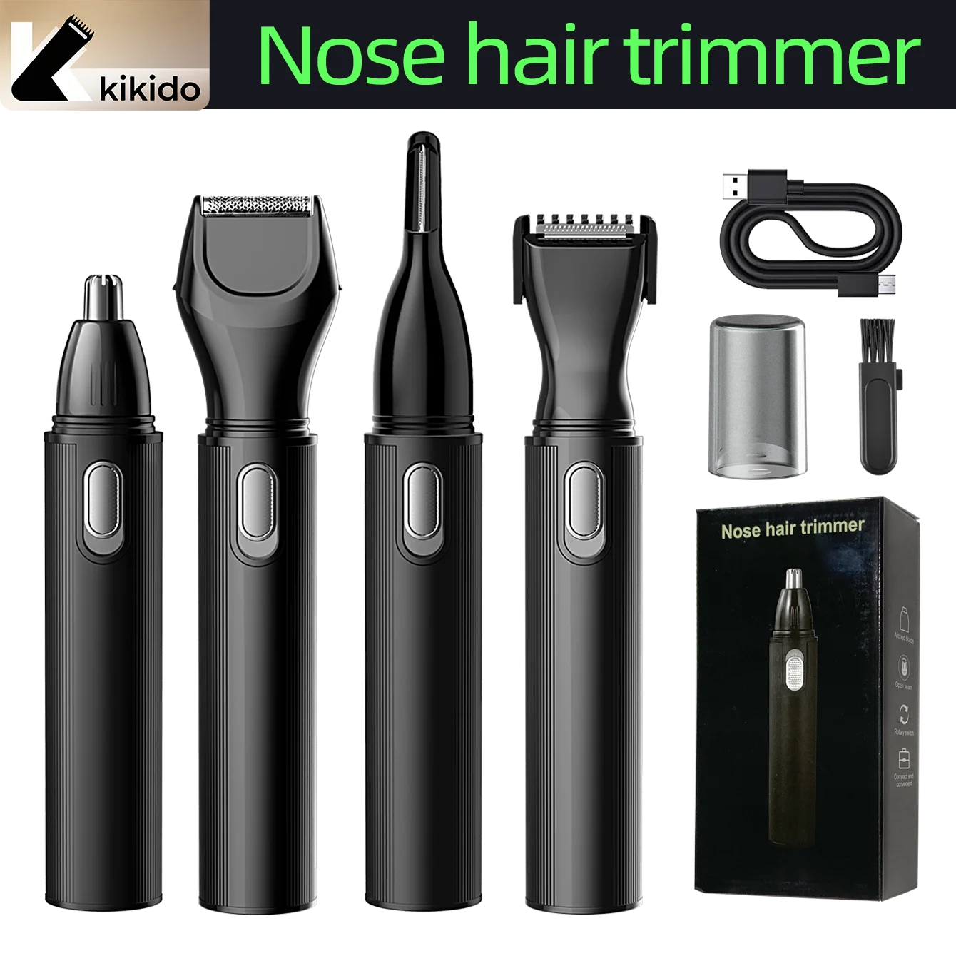 KIKIDO 4 in 1 Burun Kılı Düzel - Men'S Grooming Essentials incelemesi ve fiyatı