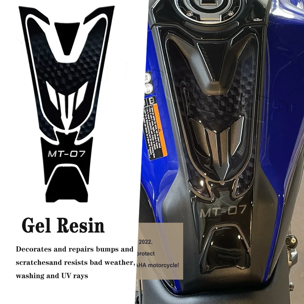 

Наклейка для топливного бака мотоцикла, 3D Смола, водонепроницаемая, защита от царапин, искусственная кожа, 2022