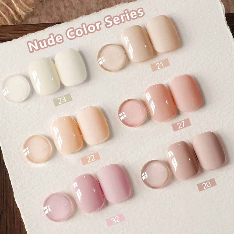 UR SUGAR 7ml gel de uñas macaron fresco, 107 colores, manicura semipermanente removible con LED UV, esmalte de larga duración 5