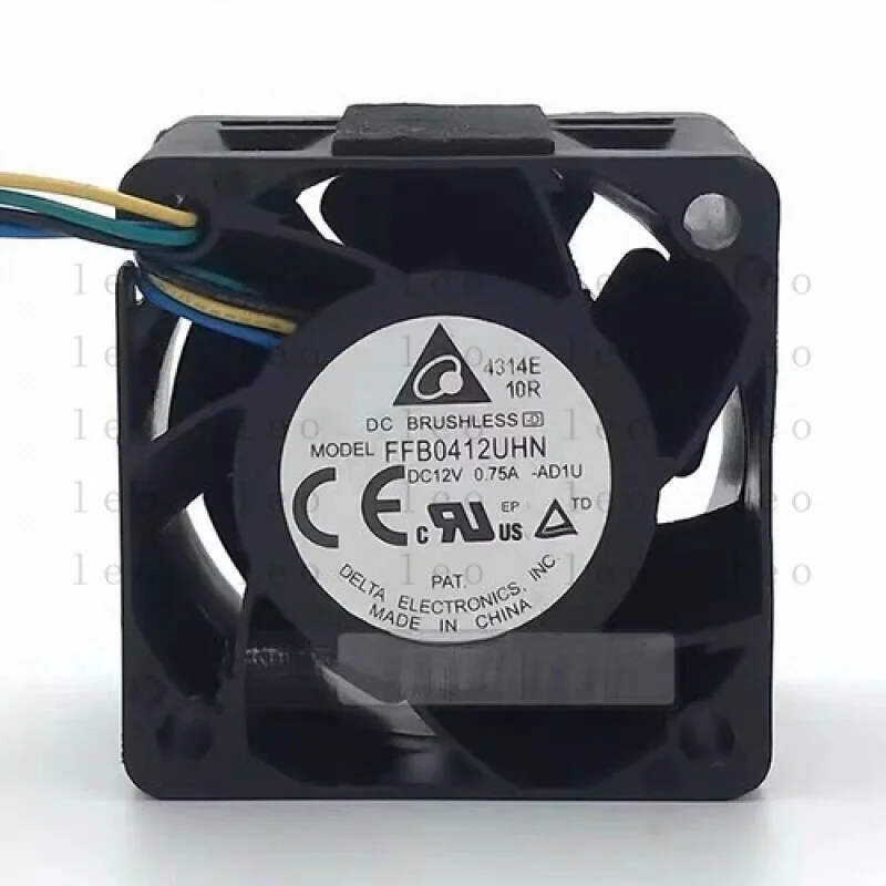 

FF FFB0412UHN 4028 DC12V 0.75A 4CM 4-Wire Silent Cooling Fan #A6-11
