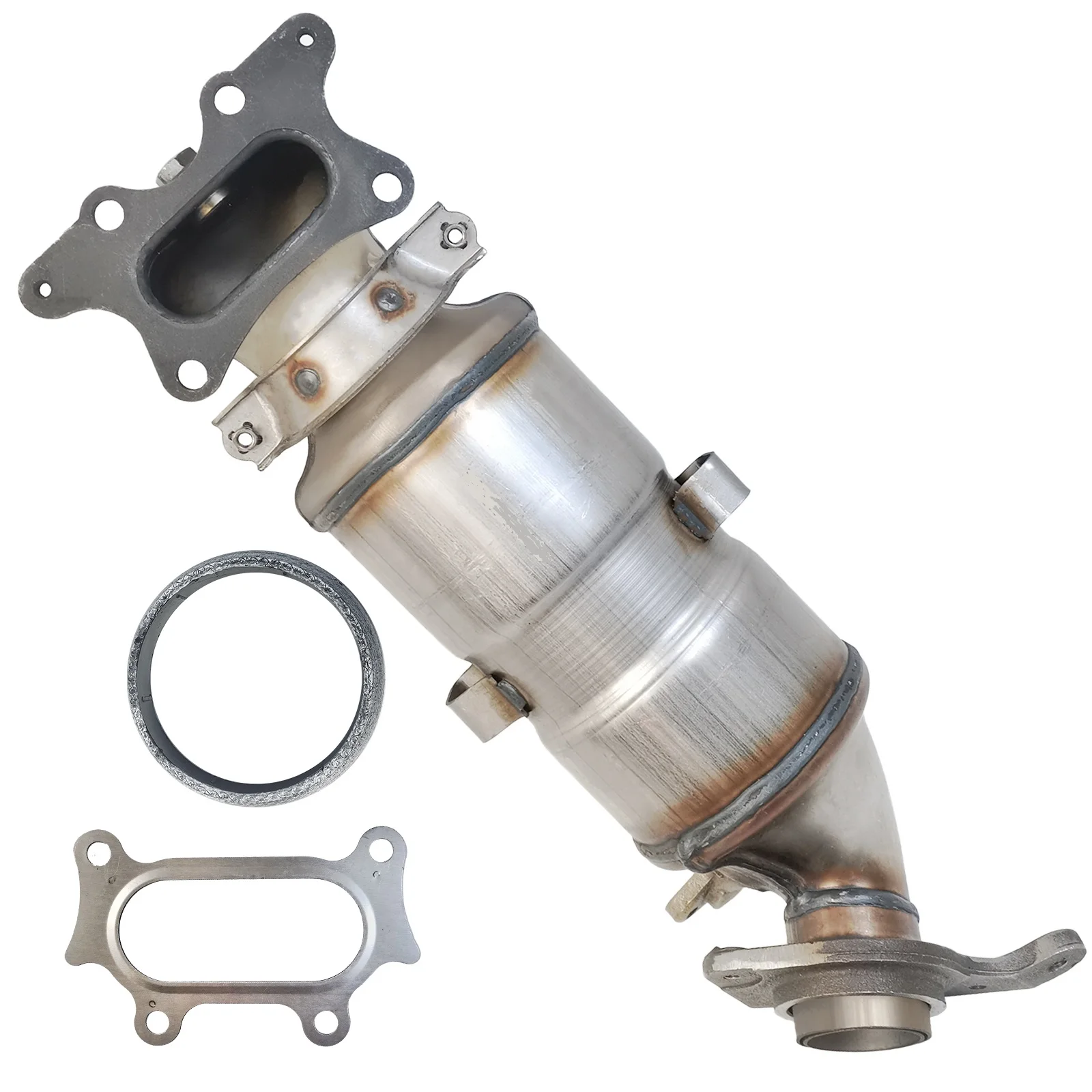 محول حفاز العادم مناسب لسيارة Honda Civic 2006 2007 2008 2009 2010 2011 1.8L L4 (متوافق مع EPA) (الدرجة EPA)