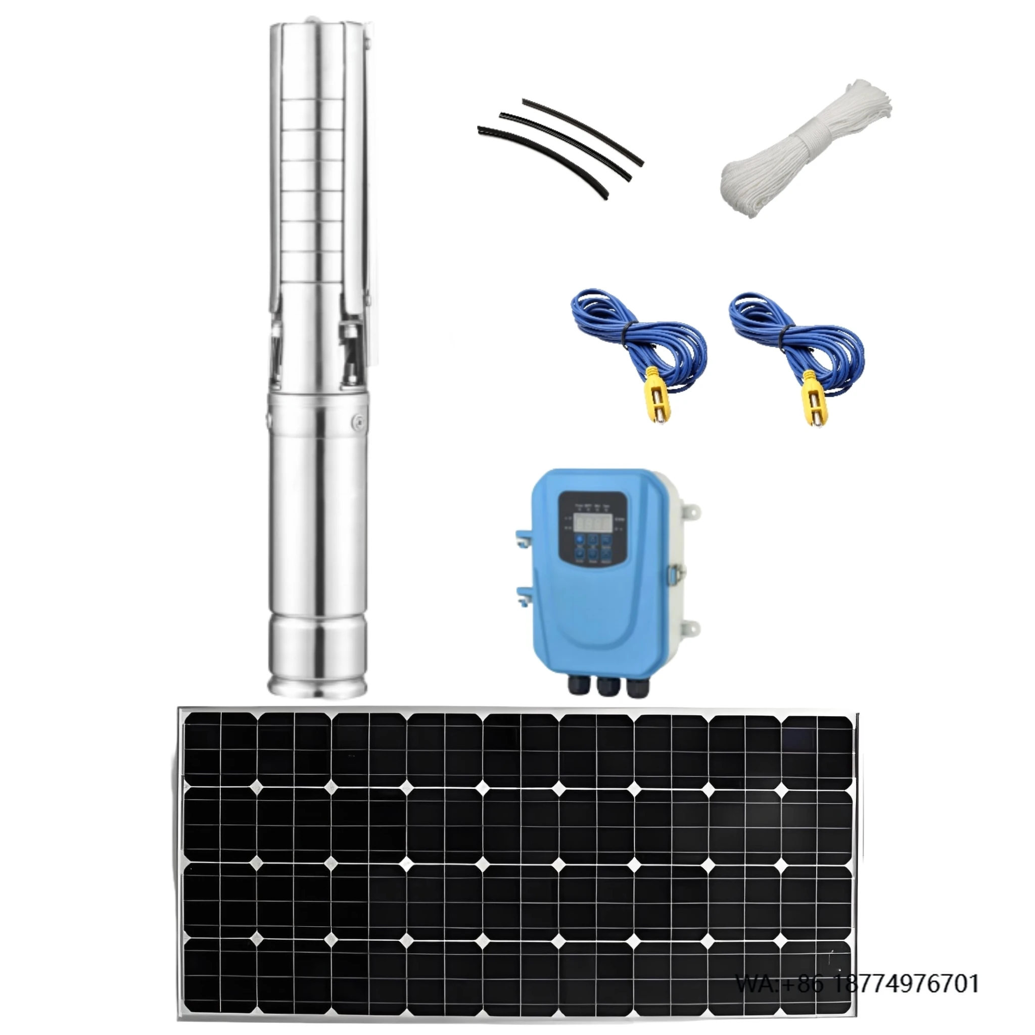 

Заводская цена 220 В 3 158 м высокая головка солнечной энергии водяной насос для сельского хозяйства