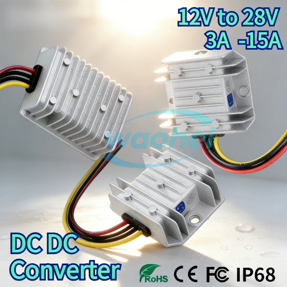 12V to 28V 3A 5A 8A 10A 15A DC DC Step Up Power Boost Converter Inverter Voltage Regulator Transformer Module For Audio CE ROHS