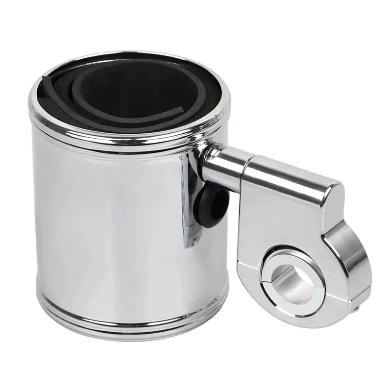 multi-purpose-universal-motorcycle-handlebar-drink-cup-holder-chrome-for-davidson-7-8inch-1inch-125inch-sportster-models