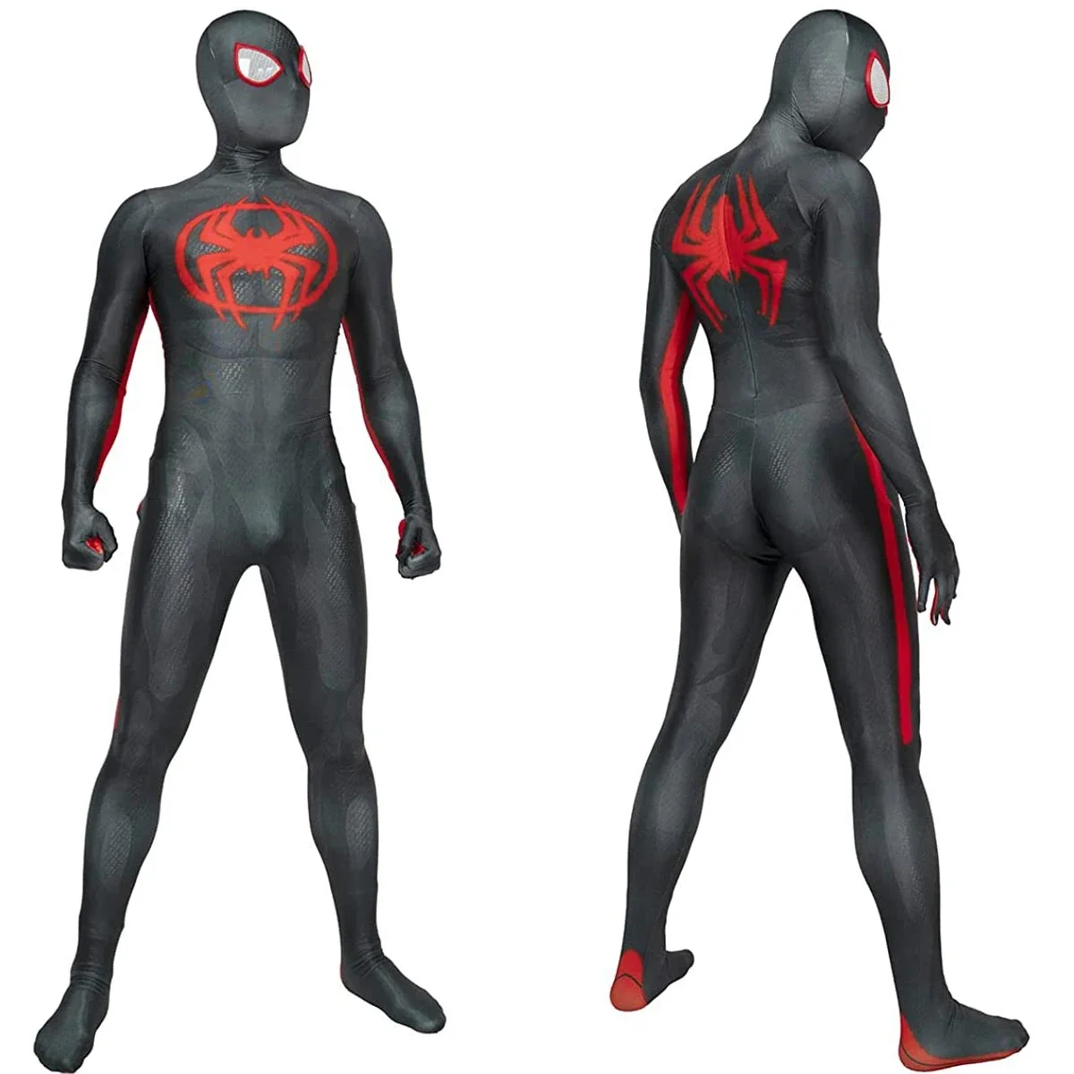 Disfraz estándar de Spiderman para adultos y niños, traje Zentai de LICRA con estampado 3D de superhéroe para Halloween