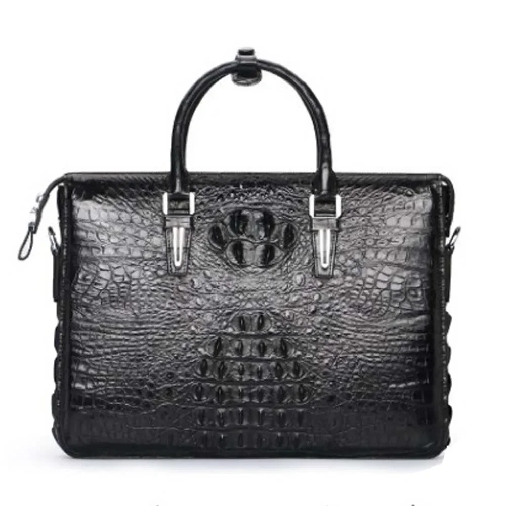 dongou crocodile  Men's bags  handbag  male  Commercial package  Single shoulder bag   crocodile leather men bag