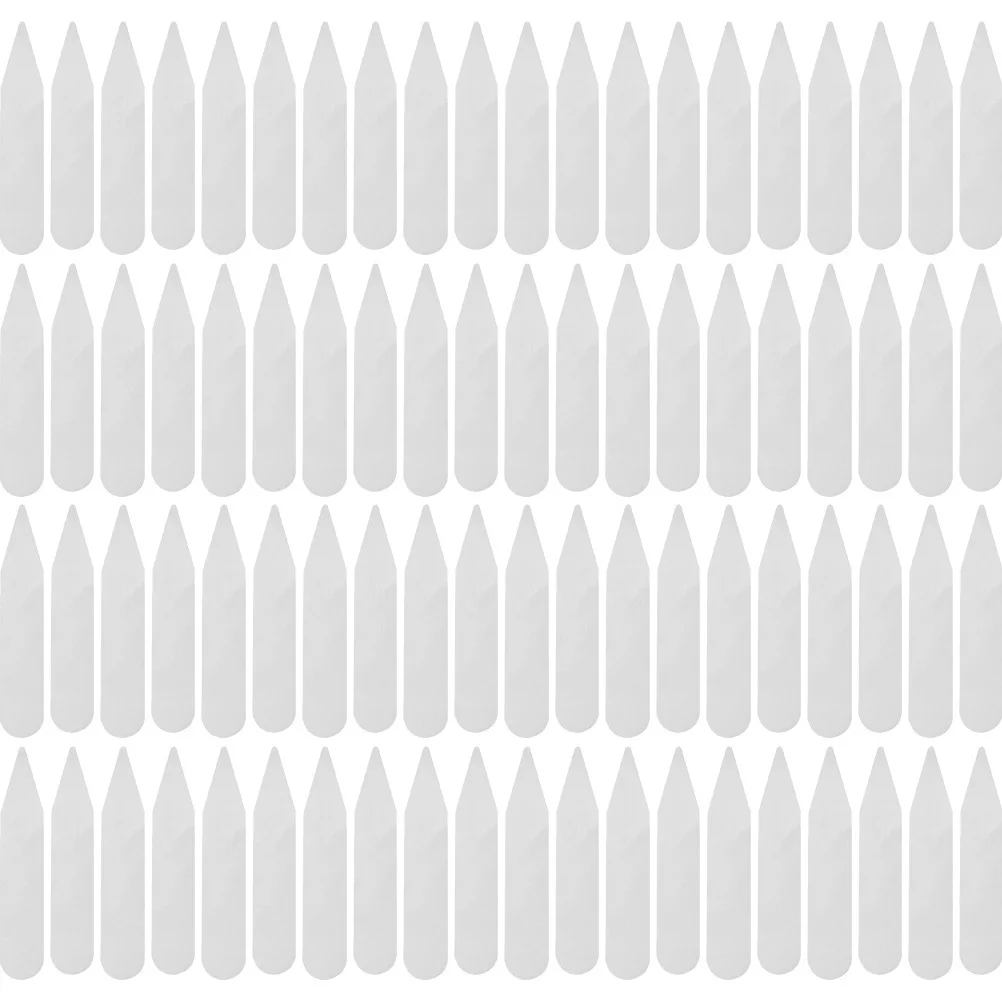 200 шт., опорные вставки для воротника рубашки для мужчин и женщин, классические рубашки, защитные ошейники для домашних животных, легкие, прочные, формальные, повседневные