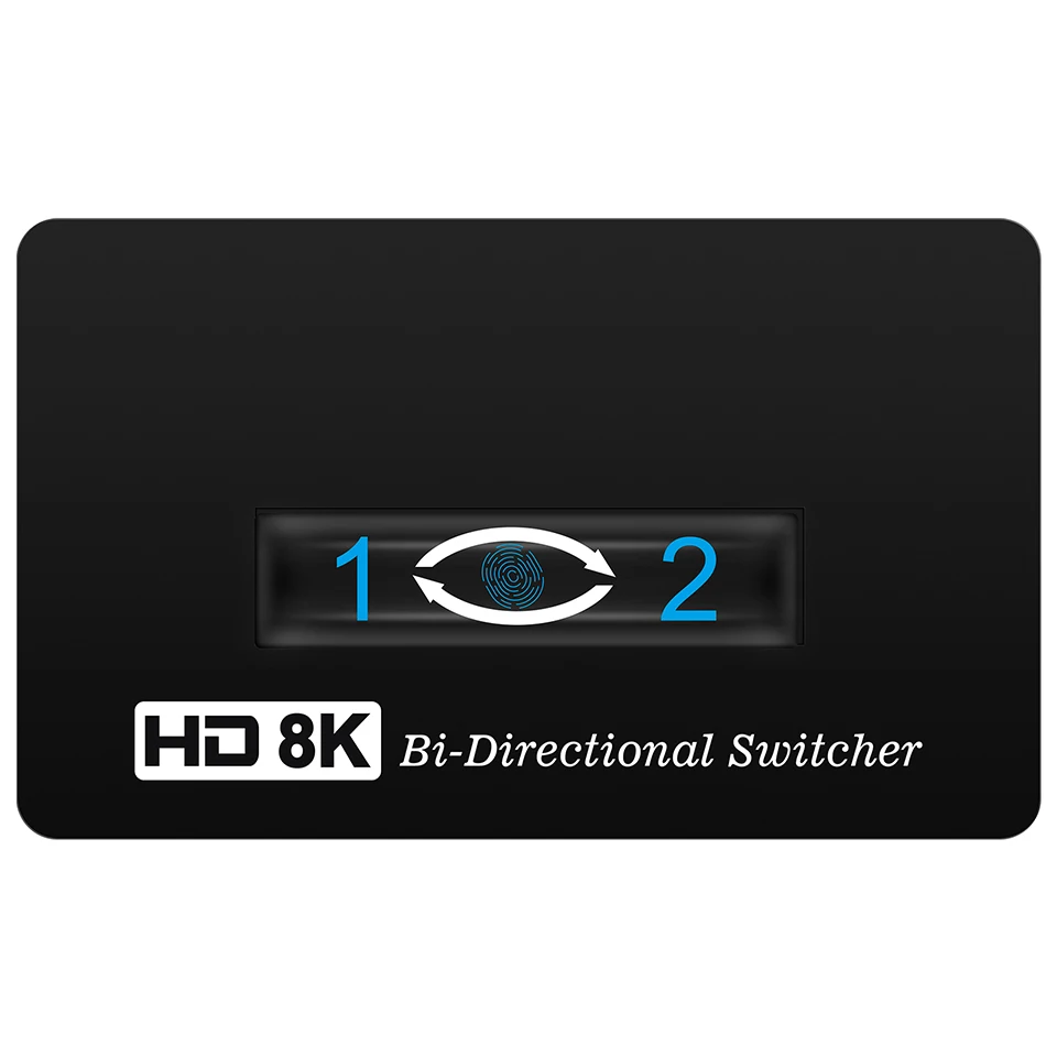 

HDMI переключатель 2x1 сплиттер 1x2 двунаправленный HDMI переключатель 8K HDMI переключатель 2 в 1 выход для PS4/3 ТВ приставки видео переключатель