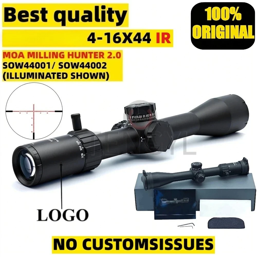 

Original 4-16X44MM IR 30mm ZERO STOP Tube First Focal Plane（FFP) DurableShockproof Waterproofogproof