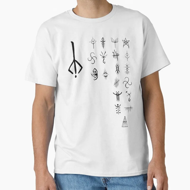 

Vintage video game Bloodborne Caryll Runes Retro videogames Dark Souls gift T Shirt for men large size tops S-6XL