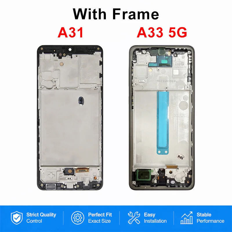 OLED LCD For Samsung Galaxy A31 Screen A32 4G Display Touch Screen Digitizer Assembly For Samsung A32 5G Display A33 5G LCD Part