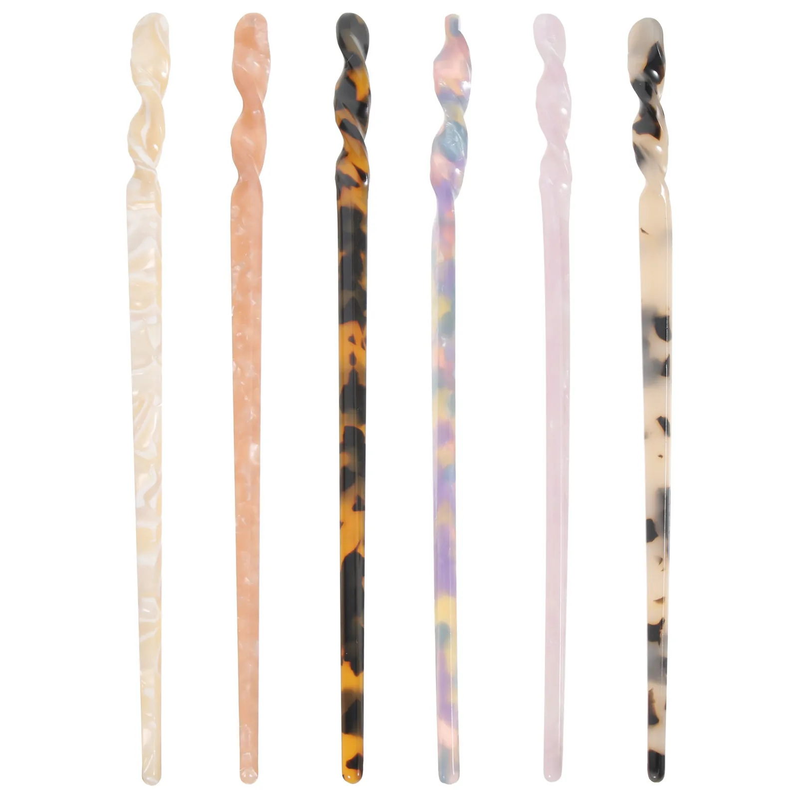 

Набор из 6 элегантных винтажных металлических заколок-шпилек для волос, аксессуары для женских причесок, для повседневного и торжественного стайлинга