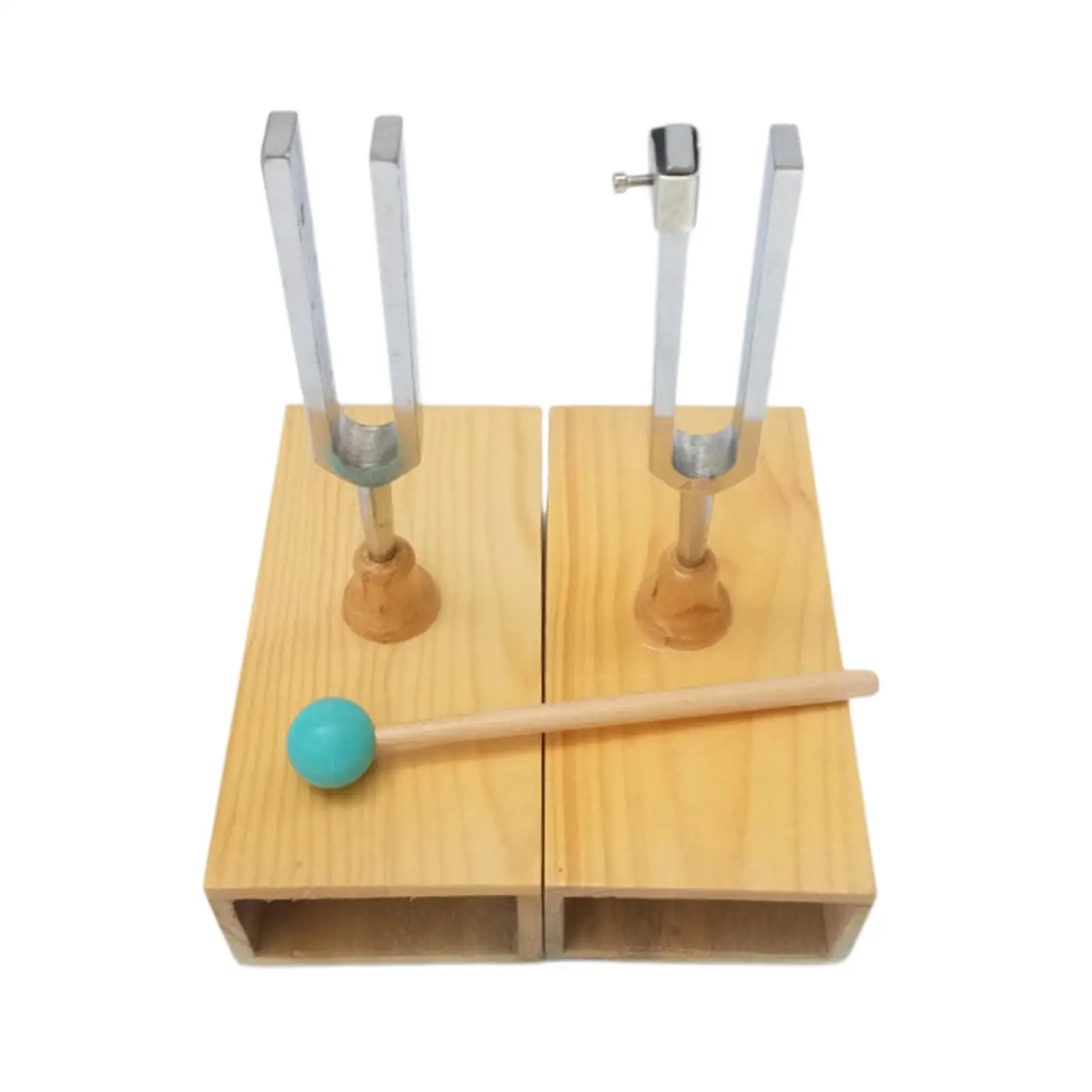Guitar Tuner Tuning Fork Hammer Set Versatile Tool For Physics Experiments In Schools And Labs Such As Sound Generation