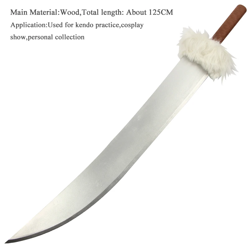 

Anime Inuyasha Cosplay Sword Iron Broken Tooth Prop Replica of Halloween Carnival Fancy Party Props Costume Accessories
