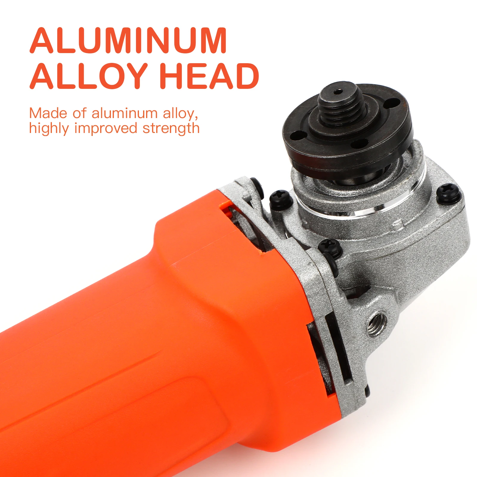 

Angle Grinder Electric Tool Powerful Copper Motor Low Noise Polishing Machine Sander Grinding Wood Material Auxiliary Handle