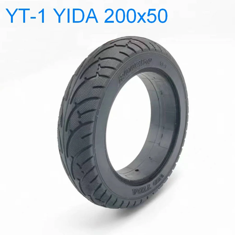 

200x50 YIDA YT-1 твердая шина взрывозащищенный для складного электрического скутера Kugoo Speedway 8 дюймов мобильный скутер 200*50 YT-1