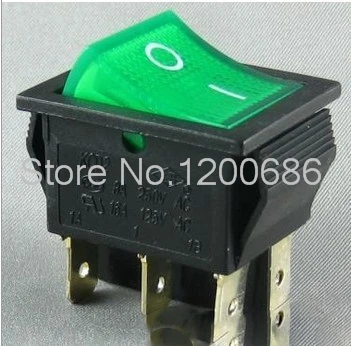 

On the opening of Shanghai Wing Star ship switch KCD4 KCD2-22NC 16A 6 feet with lights green 220V