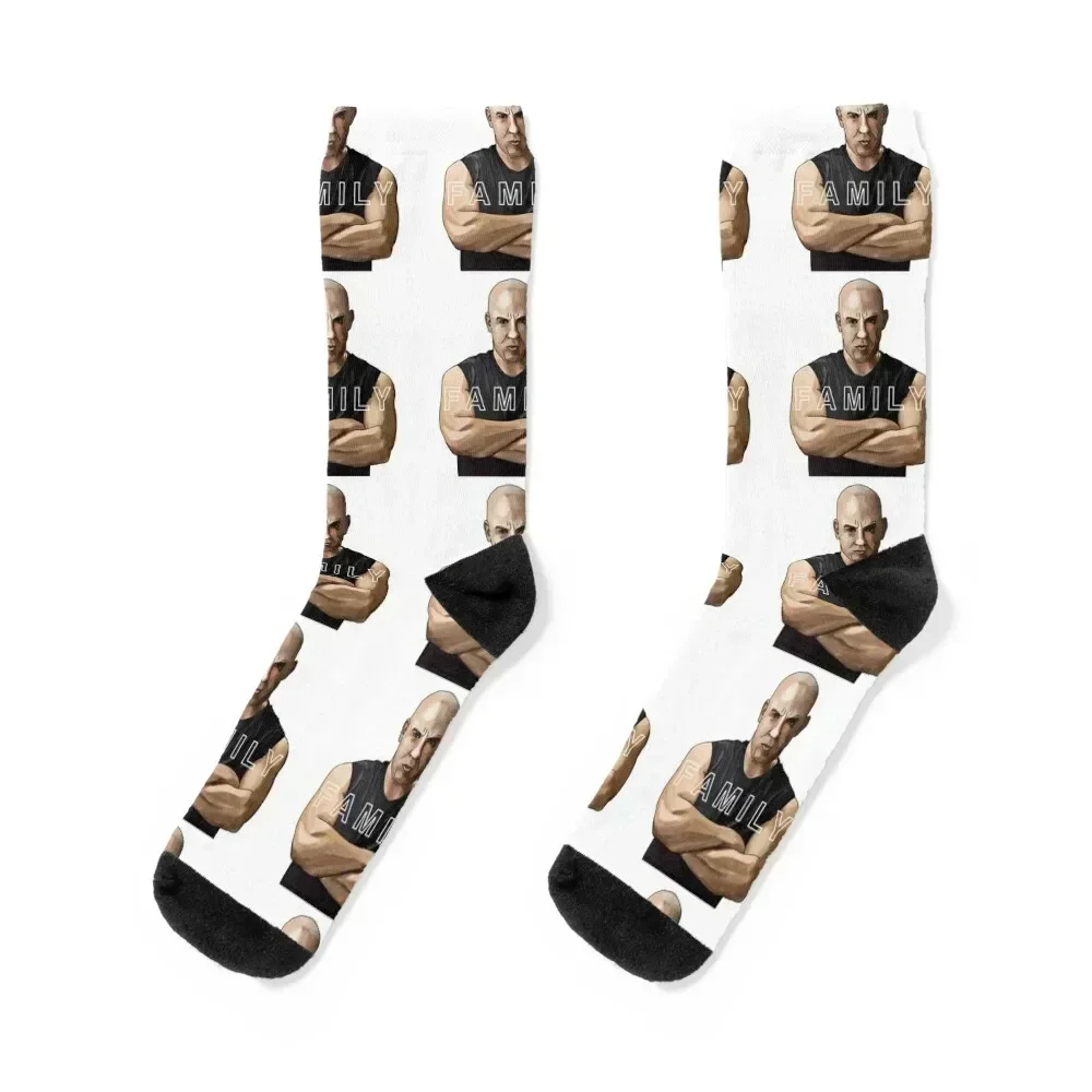 Dominic Toretto Socks sports and leisure cute Socks Women's Men's