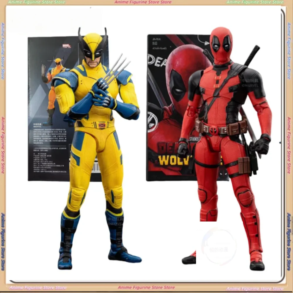 

ZD Toys Фигурки Дэдпула и Росомахи Дедпула в штучной упаковке Росомаха Коллекция Фигурки для взрослых Детские игрушки