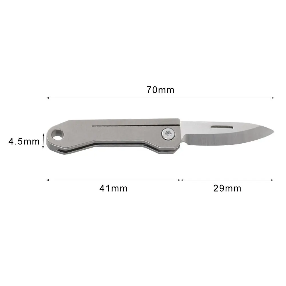 Mini Self Defense Multifunction Outdoor Survival Emergency Mini Knife EDC Tools Pocket Cutting Tool Portable Key Chains