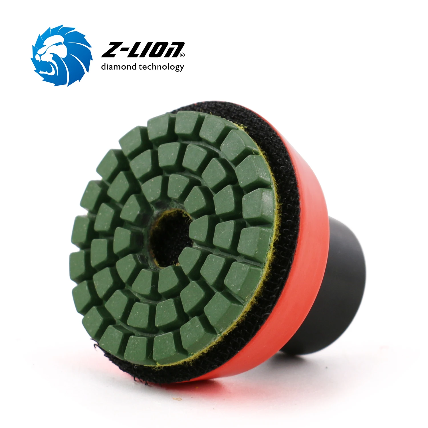 Z-LION 7pcs/set 2 Inch Diamond Concrete Polishing Pads Floor Sanding Discs for Granite Marble Grinding