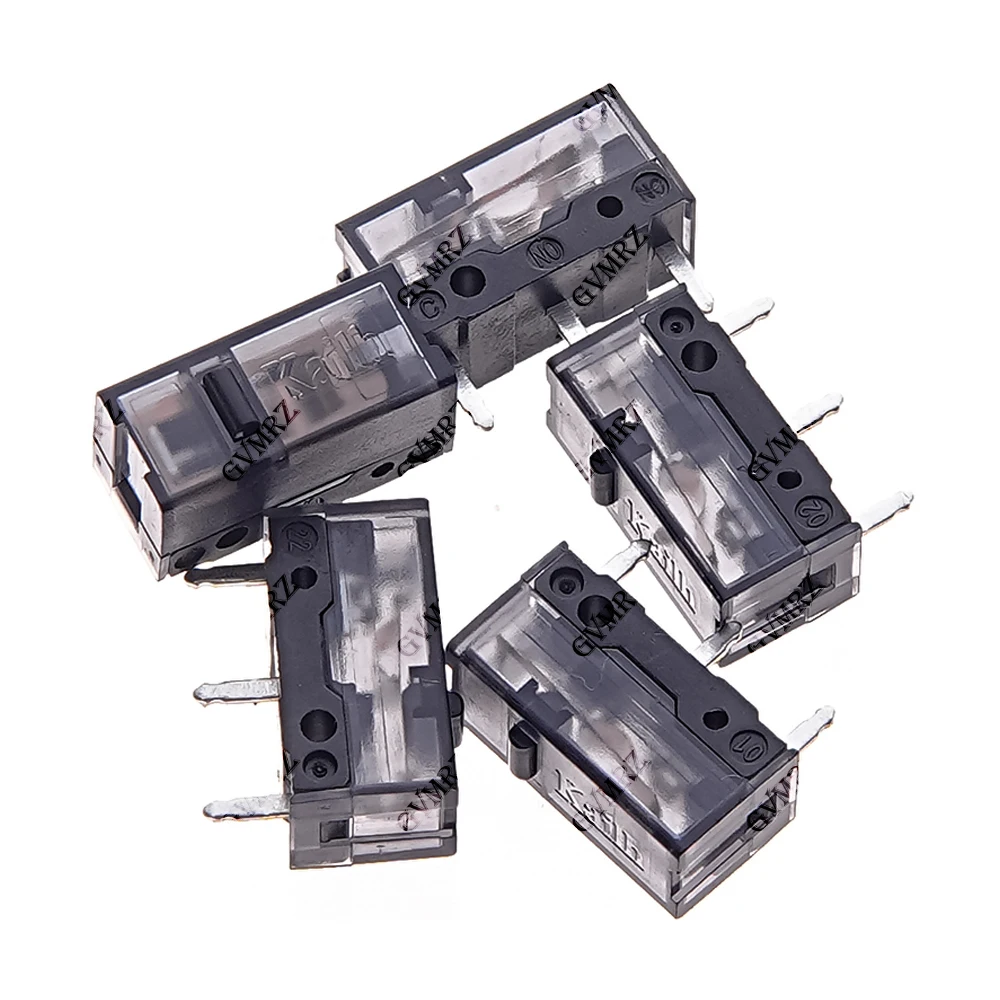 3P Black Dot used On Computer Mice Left Right Button kailh GM8.0 Kailh Micro Switch 80M life Gaming Mouse Micro Switch GM8.0
