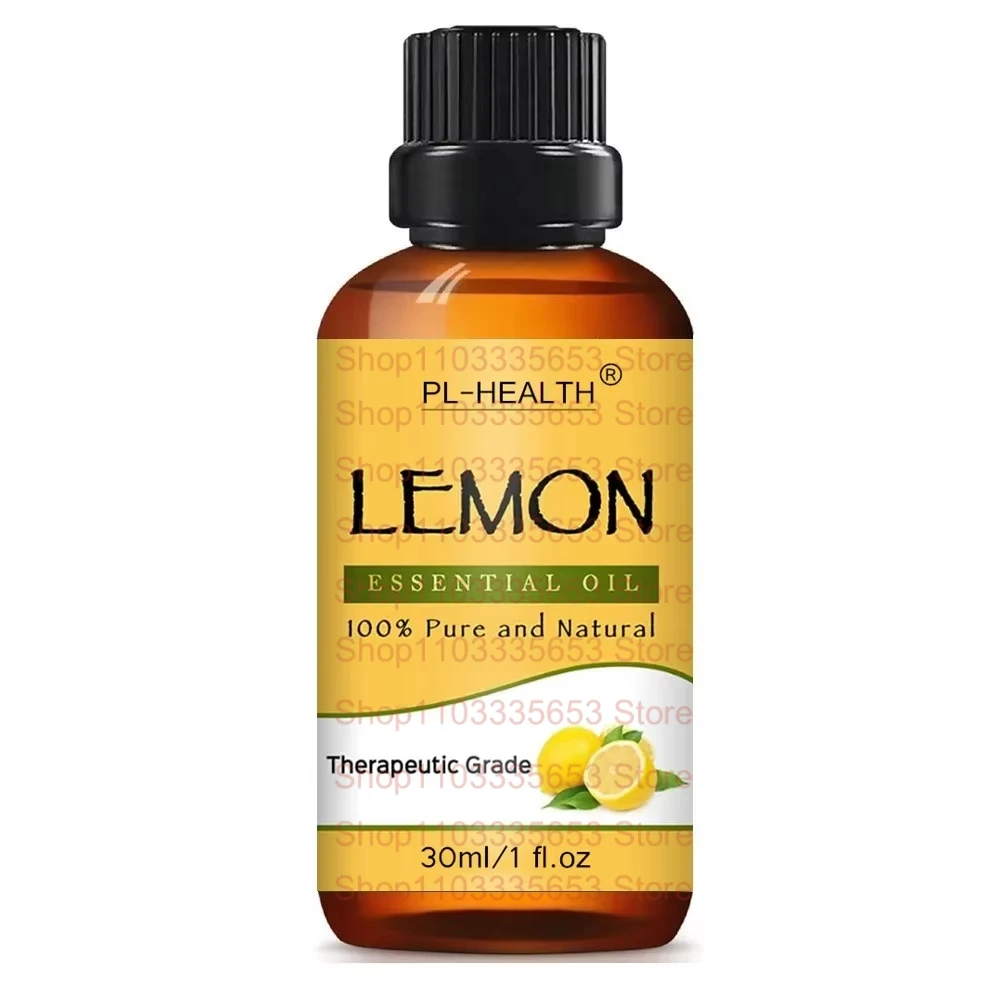 30ML Lemon Essential Oil, Therapeutic Grade, 100% Pure and Natural - Premium Therapeutic Grade