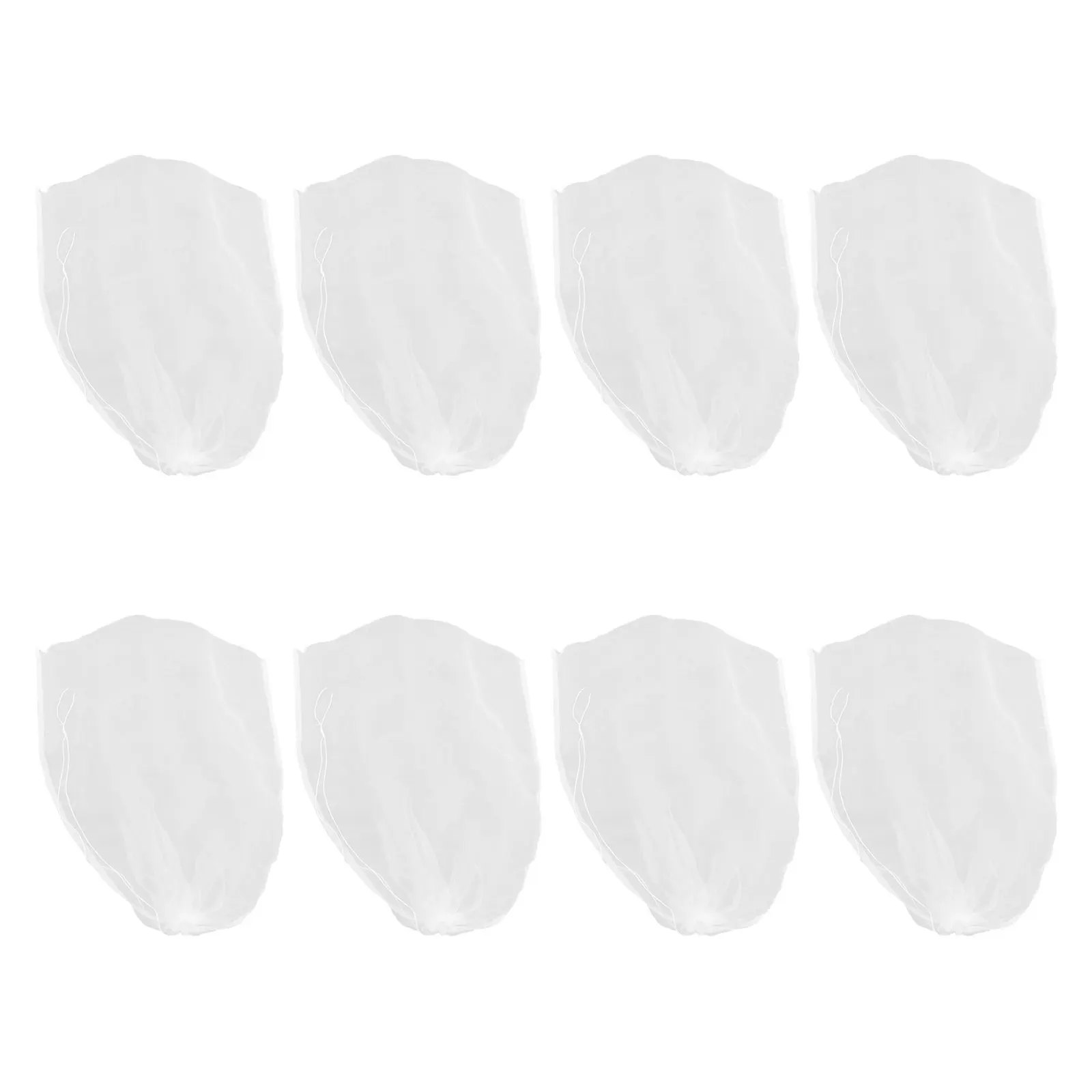 

8pcs Fine Mesh Anti-Pest Netting Cover For Plants Garden Insect Protection Drawstring Zipper Closure Reusable Vegetable Fruit
