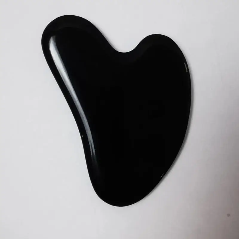 Gua-Sha-Massagegerät aus Naturharz mit Hautstraffungseffekt und glatten Kanten für die tägliche Hautpflege und Ganzkörpermassage – Detail 8