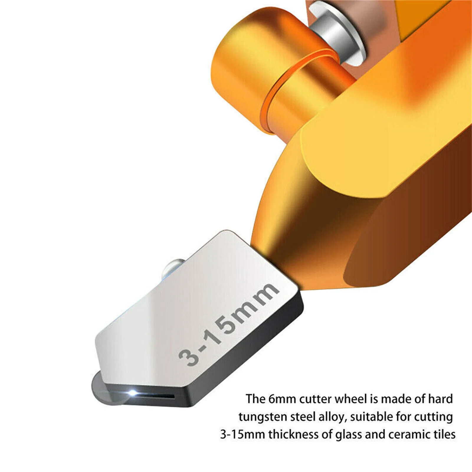 Professional 2 In 1 Easy Glide Glass Tile Cutter Ceramic Tile Glass Cutting Tool Portable Construction Cutter Tool