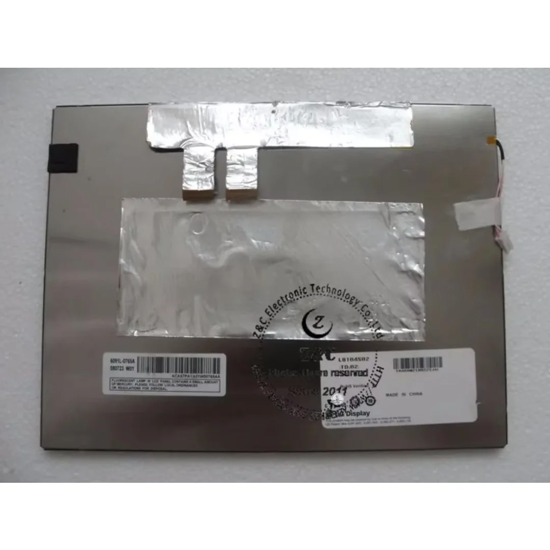 

Оригинальный 10,4-дюймовый TFT CCFL LCD-дисплей LB104S02(TD)(02) LB104S02-TD02 с разрешением 800*600 для автомобильных GPS-устройств LG