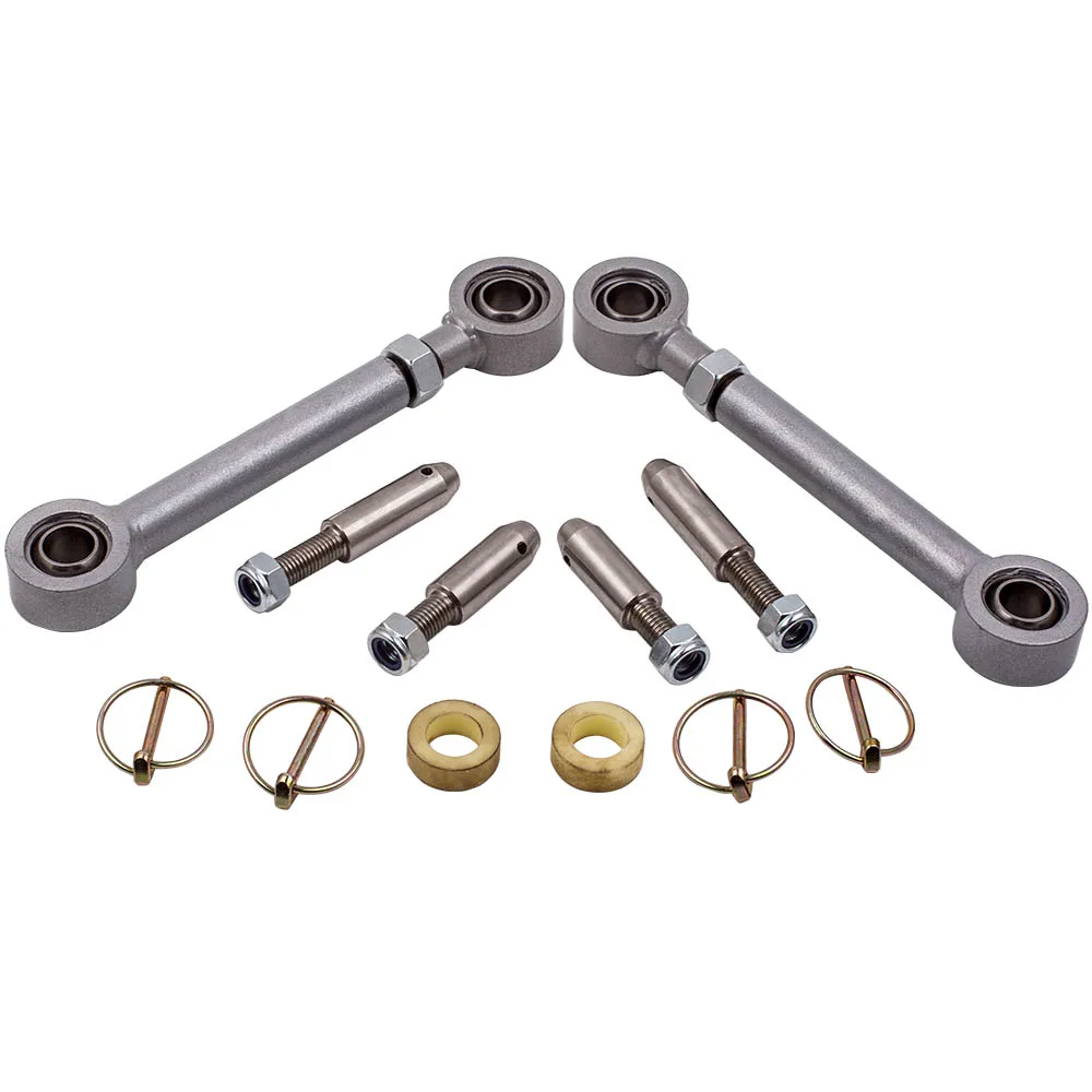 Adjustable Front Sway Bar Links Disconnects 2.5-6\