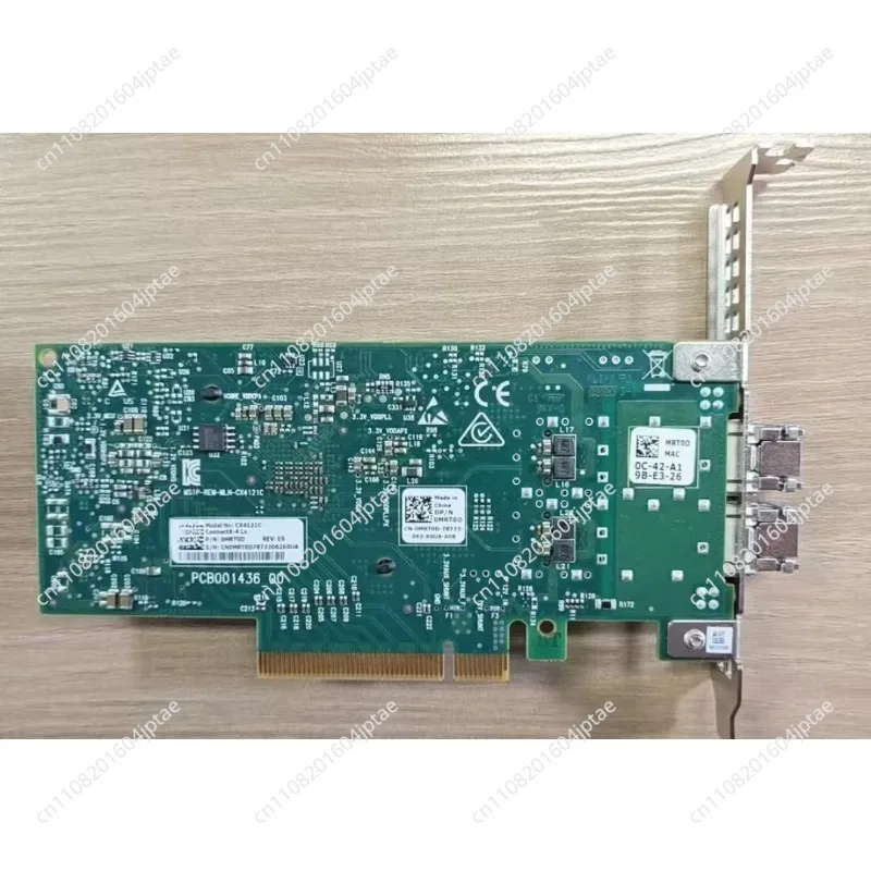 MCX4121C ConnectX-4 Lx EN network interface card, 25GbE dual-port SFP28, PCIe3.0 x8, in good condition