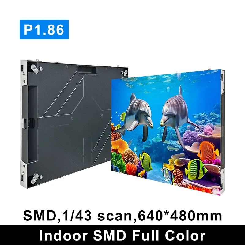 BOTAI P1.86 Small Pixel LED Video Wall Full Front Maintenance Indoor Full Color Fine Pixels LED Display Screen