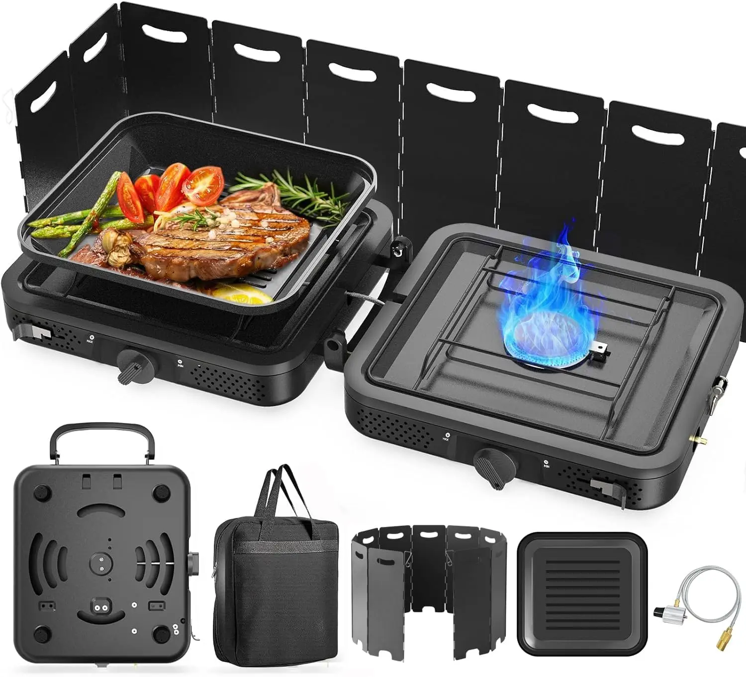 2 Burner Portable C…