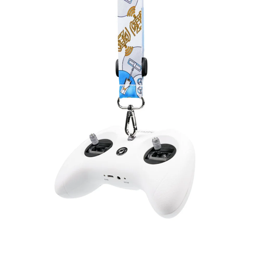 BETAFPV Cartoon Remote Control Lanyard: Woven Fabric Neckband w/ Keychain&Letter Pendant – For LiteRadio 3, Frsky, Futaba Drones