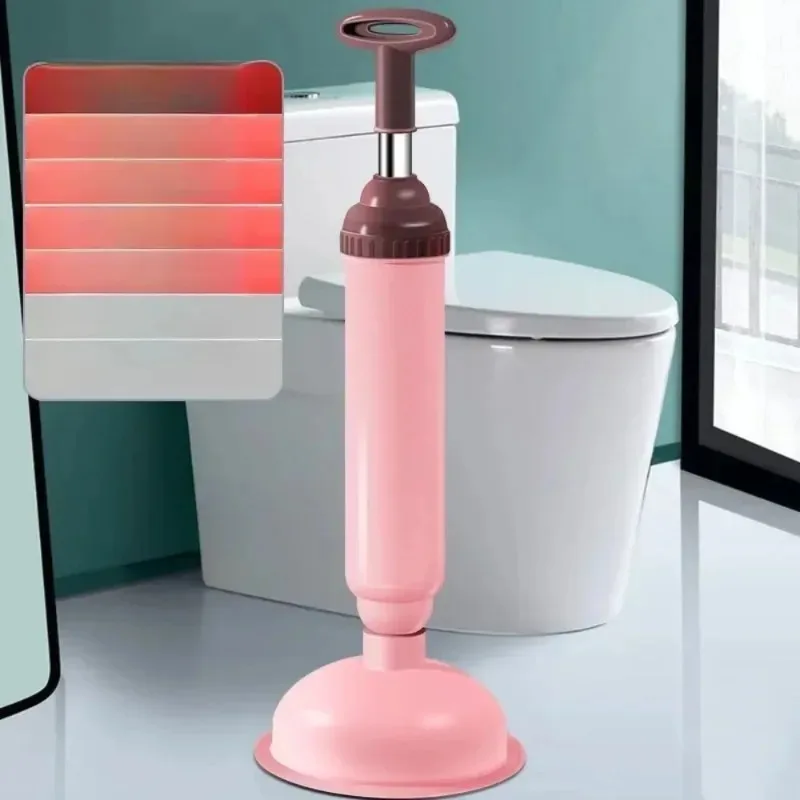 

New Silicone Toilet Plunger Vacuum Suction Cup High-pressur Pump Anti Blocking Unblocking Pipeline Toilet Plug Bathroom Products