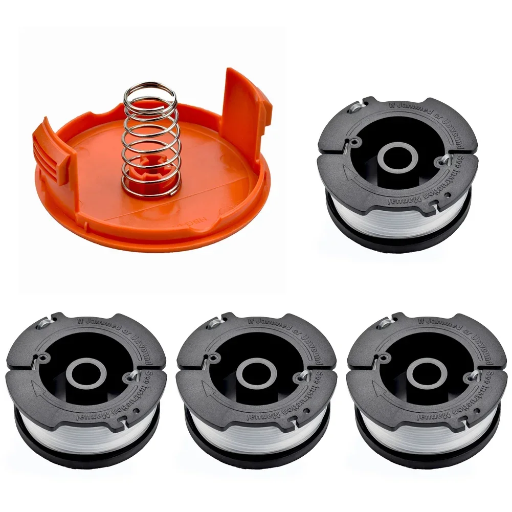 Grass Trimmer Spools Cap Replacement Garden Tools For Black & Decker Grass Trimmer Models STC1820 STC1815 STC1820PC/EPC