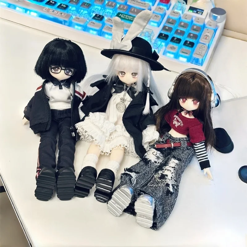 

Момотка Mjd, подвижная кукла 1/8, куклы Bjd, 16 см, аниме, экшн-фигурка, игрушки, подвижное тело, слепая коробка на день рождения, подарок