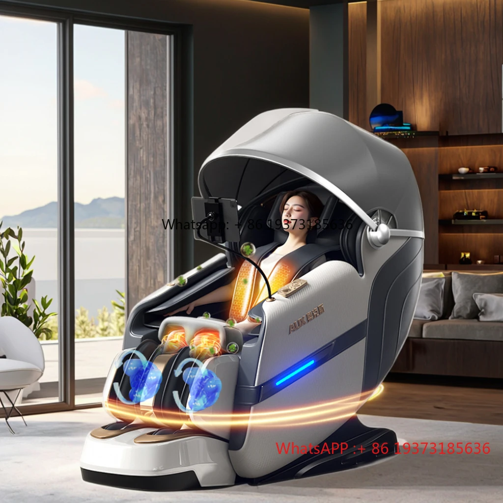 VCT 2025 Modern 4D Zero Gravity Massage Chair with OEM ODM Logo Body Spa Massage Seat