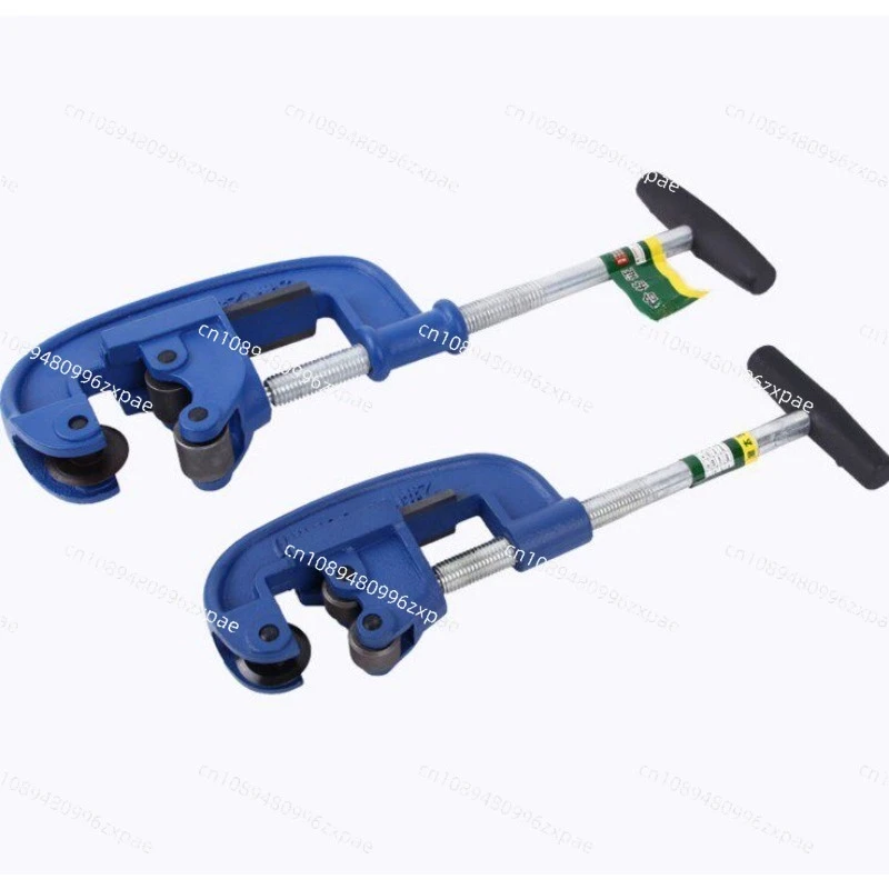 Pipe Cutter for Stainless Steel Galvanized Iron, 2/3/4 Inch Manual Rotary Heavy Duty