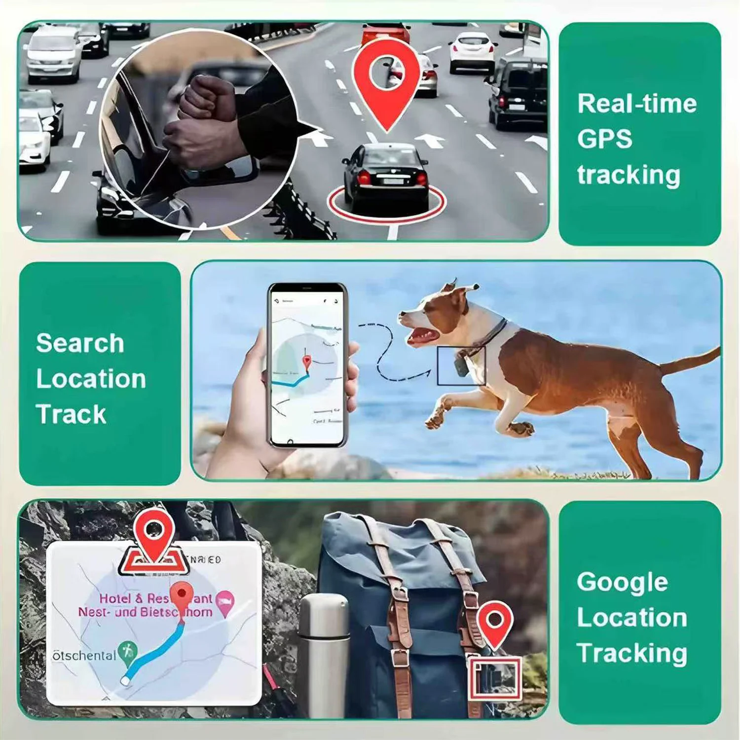 GF-22 Car Tracker Device Strong Magnetic Automatic Alarm Motorcycle Car Mini GPS Trackers Voice Control Anti-Lost Device Locator
