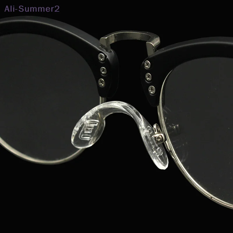 4 шт., нескользящие U-образные силиконовые носоупоры, ремонтные комплекты для очков, удобные мягкие и дышащие аксессуары для очков