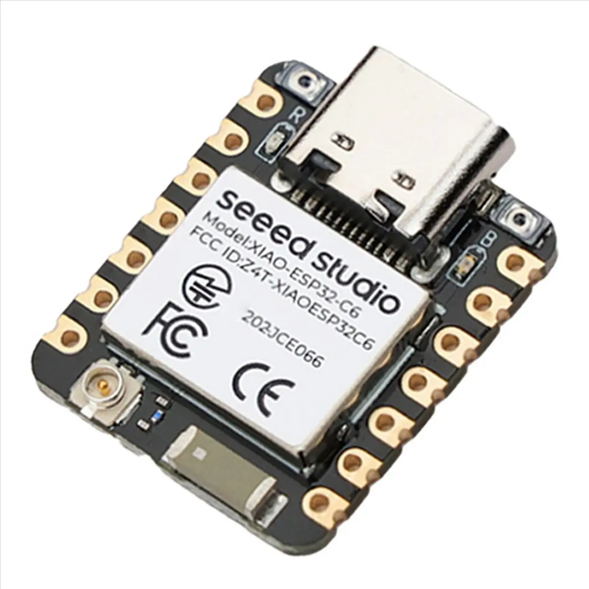 

[ABDH] 2X XIAO ESP32C6 Миниатюрная плата Super Mini Board с WiFi и Bluetooth 5.0 для Arduino от Seeed Studio, не требует пайки