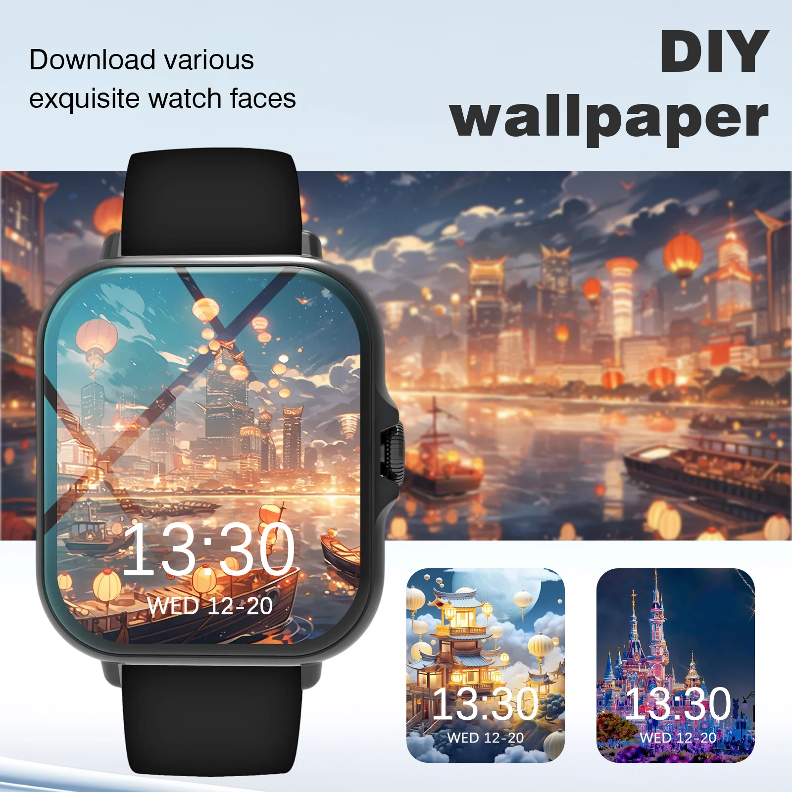 ساعة مارت، الاتصال/القرص اللاسلكي، الوضع الرياضي المتعدد، تذكير الاتصال والرفض، ريمين الرسائل القصيرة #3