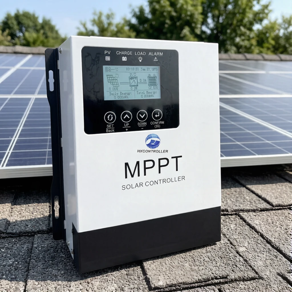 Hocheffizienter MPPT-Solarladeregler HXCONTROLLER für mehrere Batterien