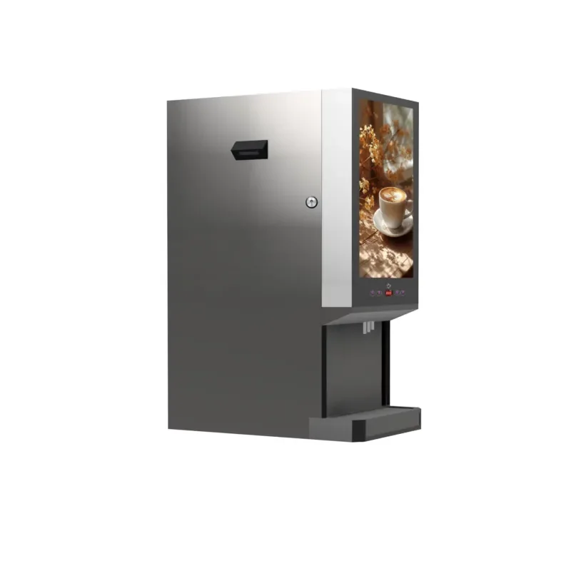 Manufacture Desktop Fully Automatic Espresso Blend 8 Hot Drinks Commercial Espresso Coffee Vending Machine