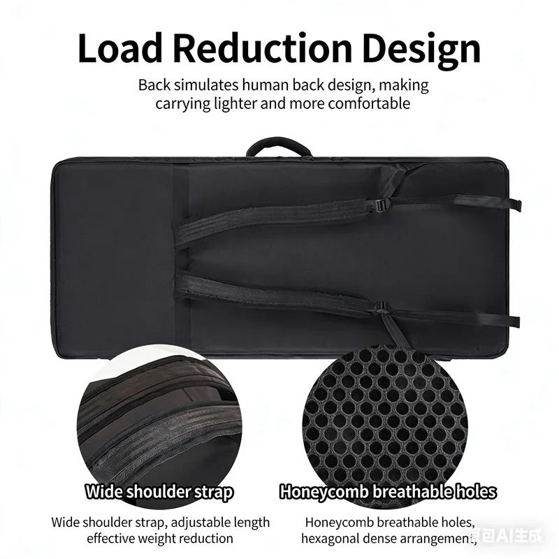 For Arturia Essential KeyLab Electronic Piano Bag 49 61 Key